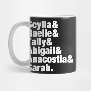 Motherland: Fort Salem - Character Names Mug